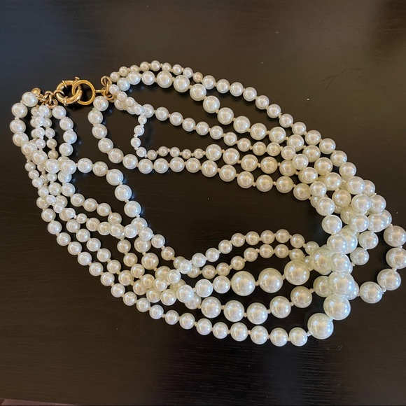 JCrew Multi-strand Pearls - Picture 2 of 5